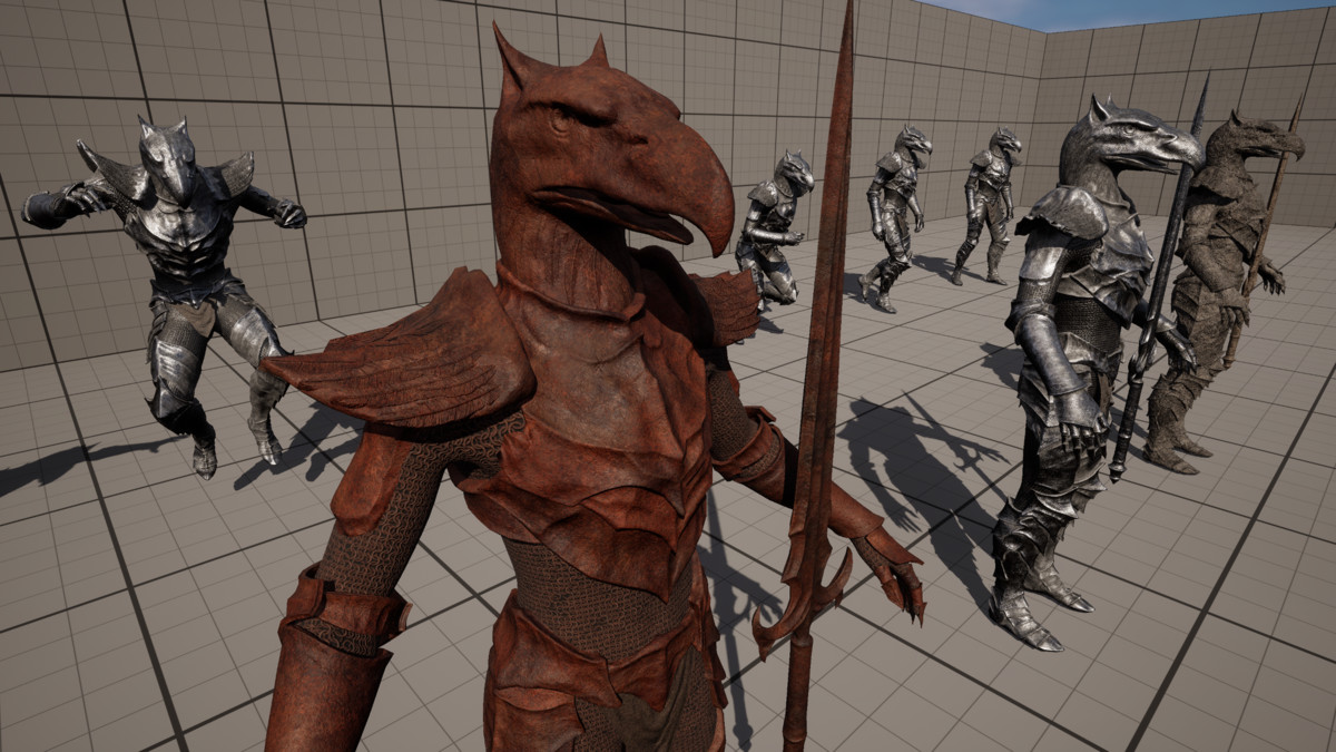 Iron Knight Gryphon Armor