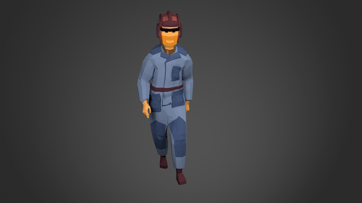 3D Characters World War 2 Lowpoly Pack