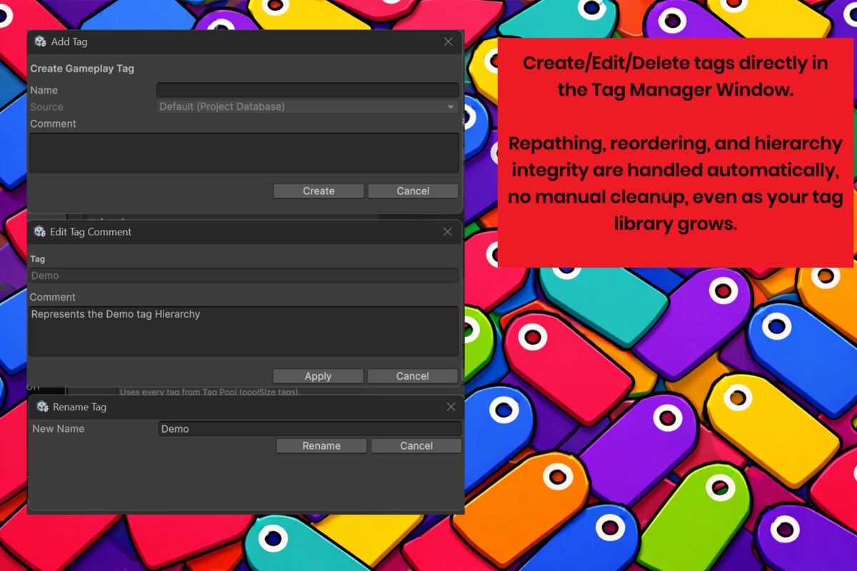 Hierarchical Tag Forge