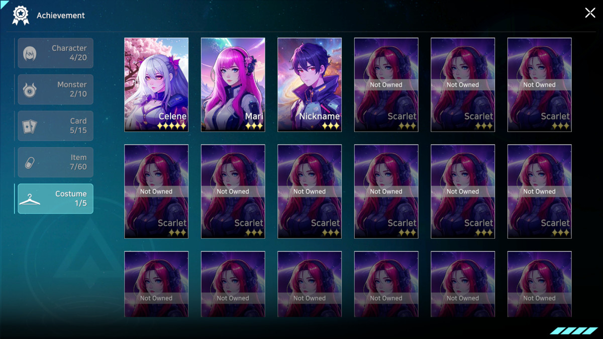 Sci-Fi Turn-Based UI