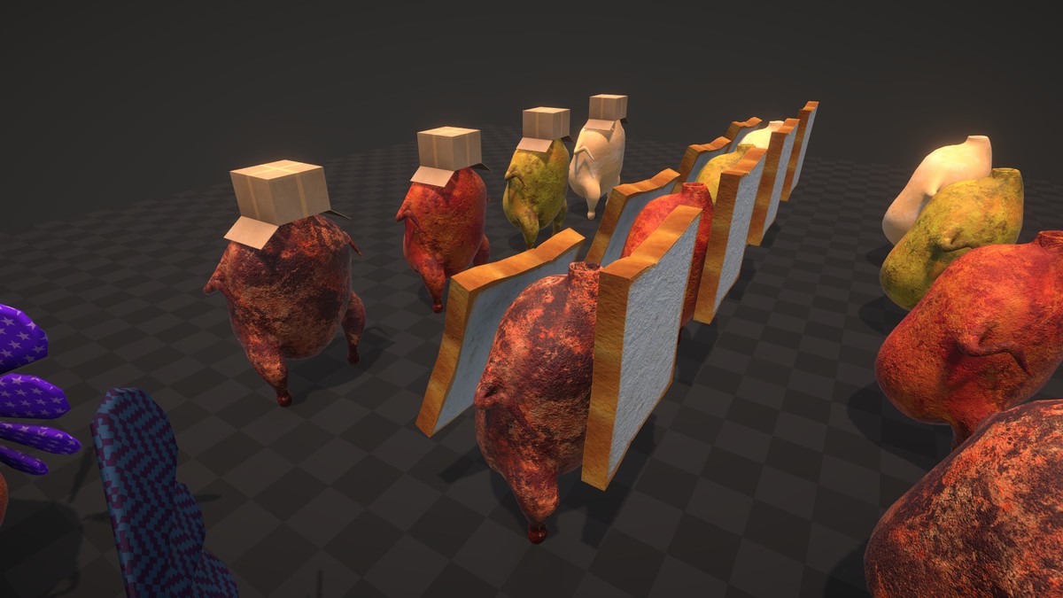 Fried Chicken 3D – Animated Character