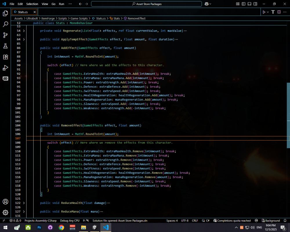 ItemForge - Advanced Inventory System