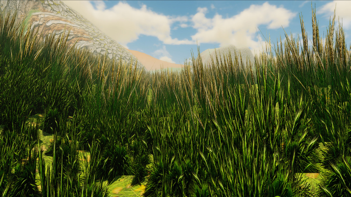 Flora Grass & Flowers Terrain Detail Vegetation Green Pack