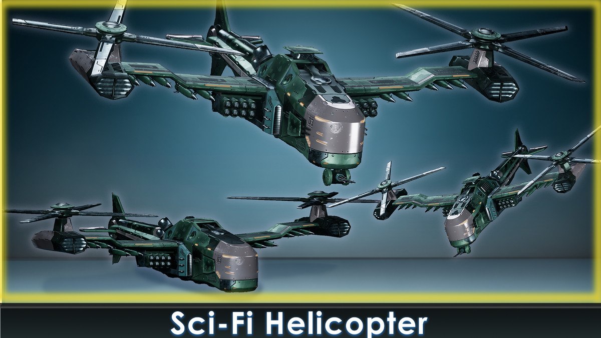 Sci-Fi Transports pack