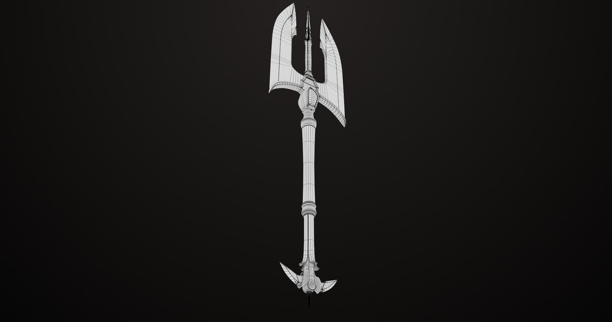 Battle Axe 10 URP HDRP Textures