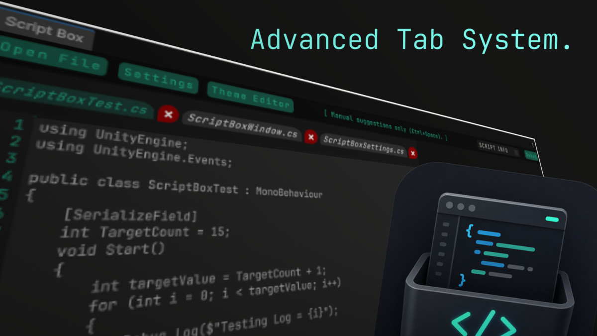 Script Box - In-Engine Code Editor