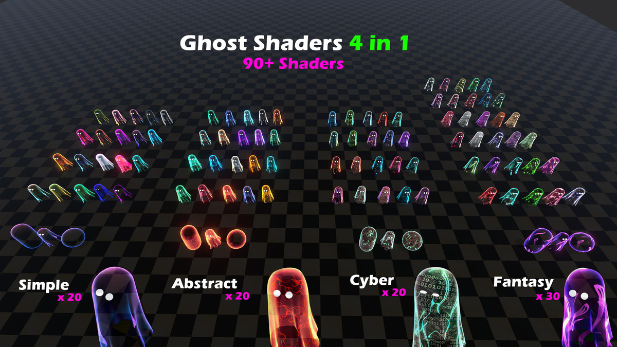 Ghost Shader's 4 in 1 (90+)