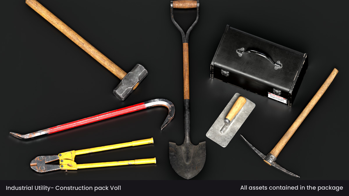 Industrial Utility - Construction Props Pack