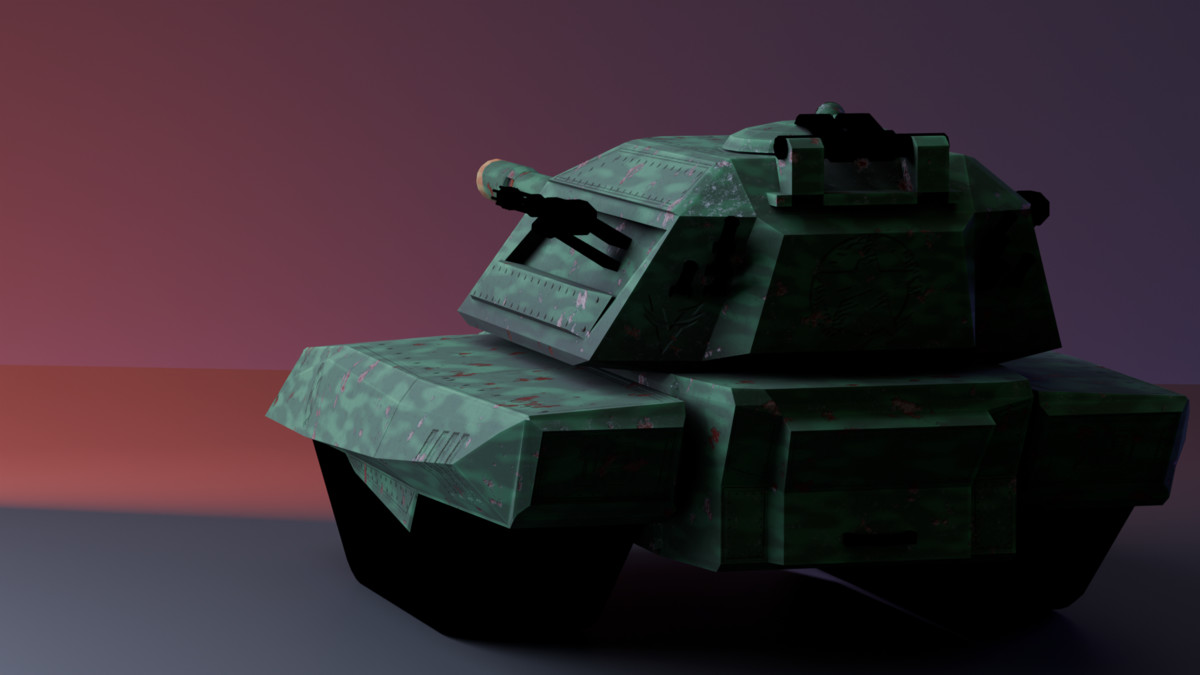 Tank Low-Poly