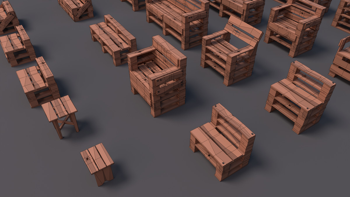 Pallets Furniture (mini pack) – BoznaWhat