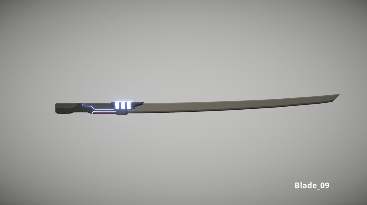 Cyberpunk Armory - Low Poly