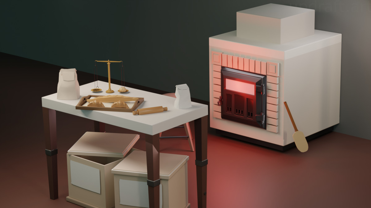 Stylized Bakery Props Pack