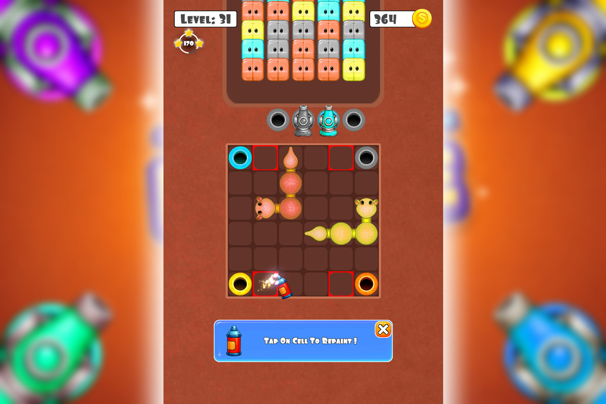 Snake Battle Puzzle - Complete Mobile Game Template