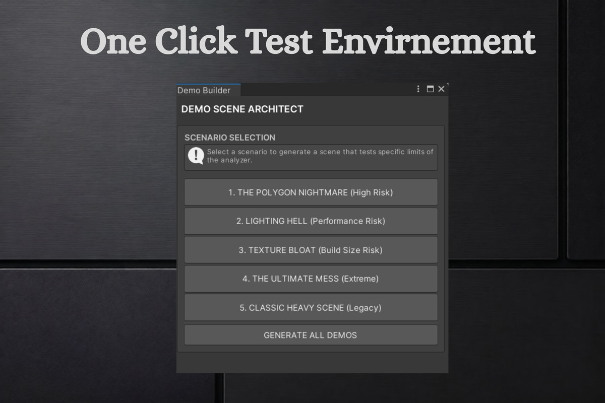 Scene Size & Performance Analyzer