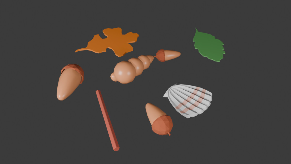 Stylized Forest Ground Clutter Pack