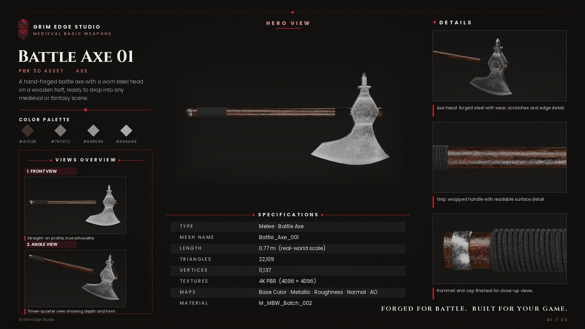 Medieval Basic Weapons