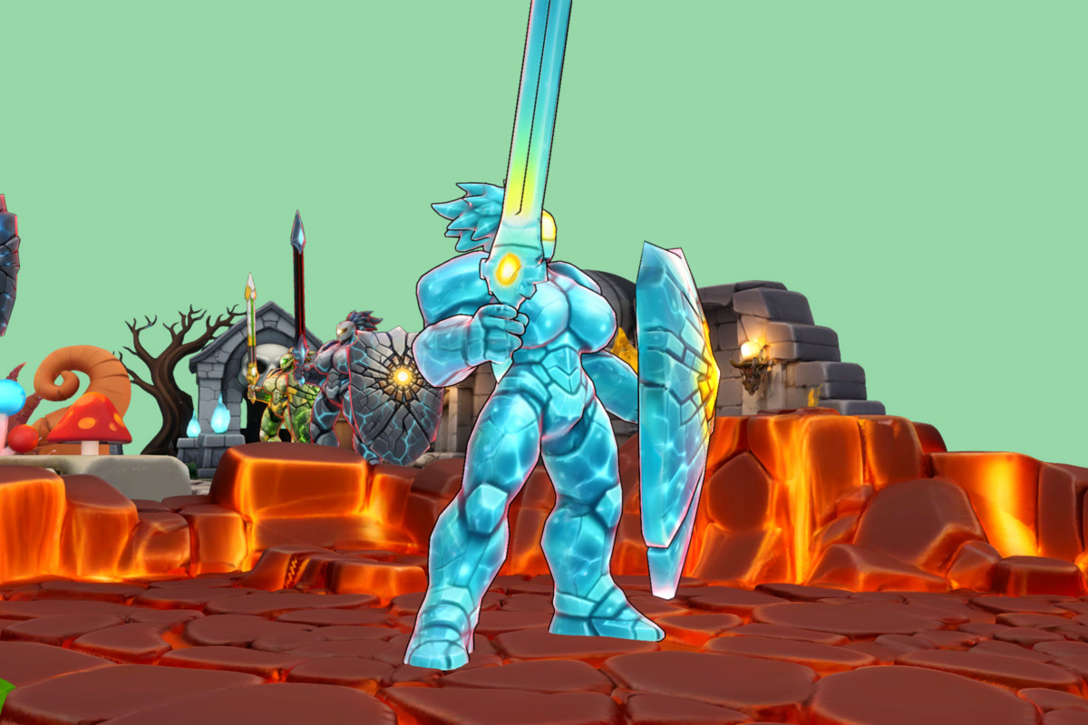 Crystal Vanguard - Stylized Fantasy Monster (Rig + Animation) – PixeliusVita