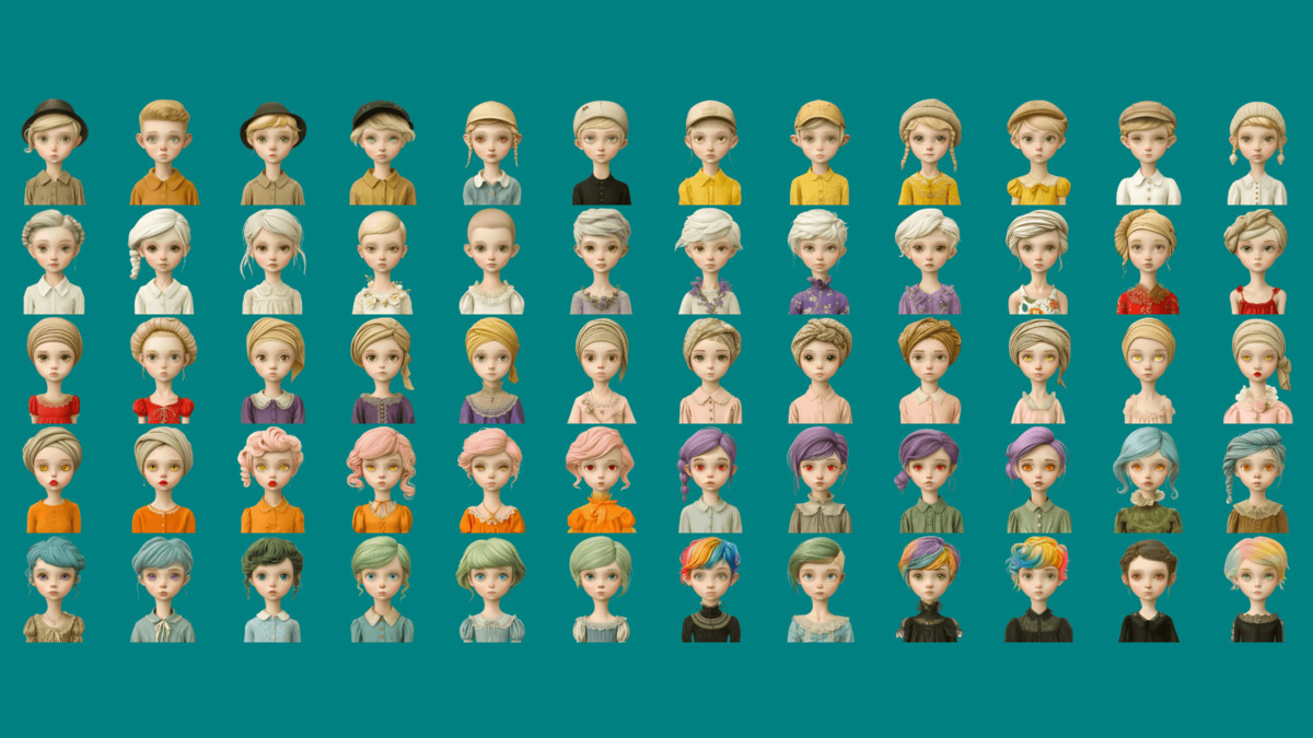 2D Character Creator (PSD) + 230 Pre-made 2D Characters