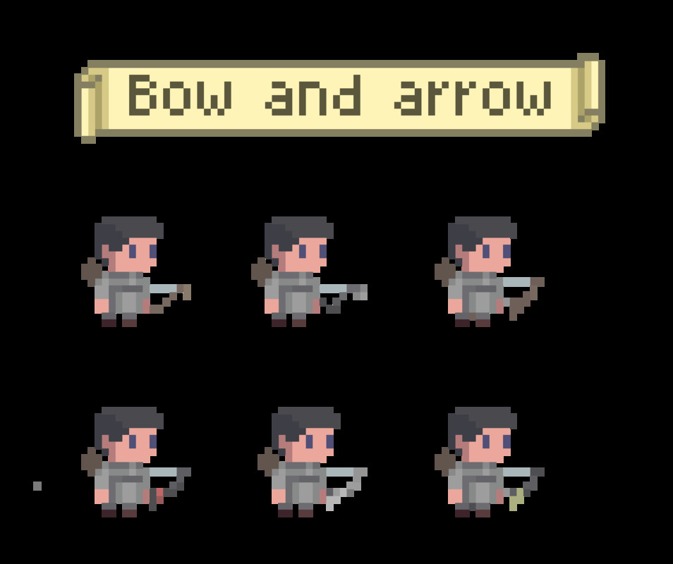 Pixel Art Modular RPG Characters