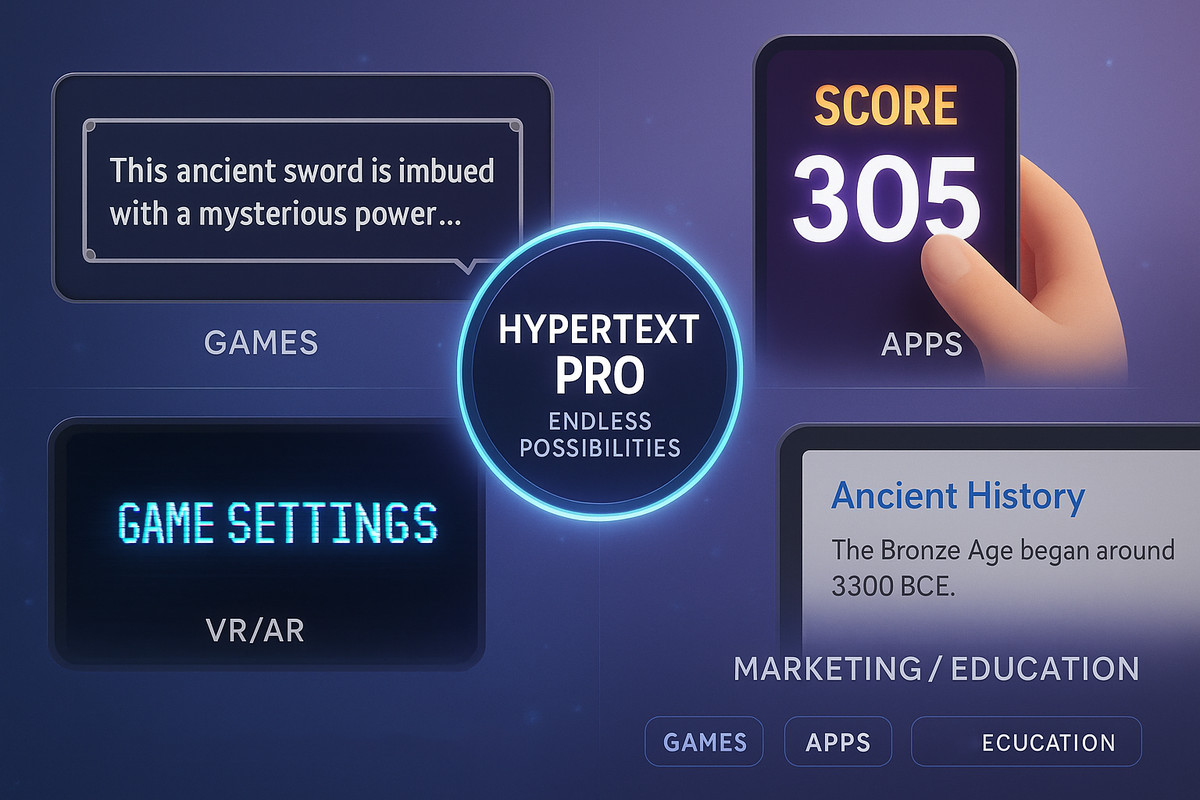HyperTextFX Pro - Advanced Text Animation System