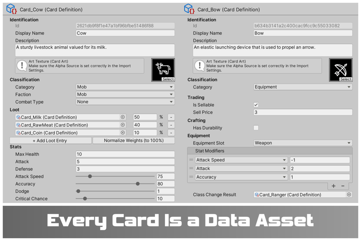 StackCraft - Card Stacking Survival Game