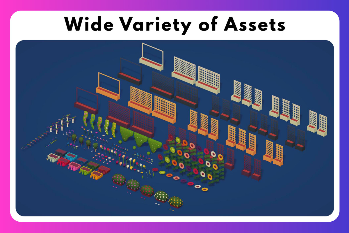 Flowers Pack - Low Poly Assets