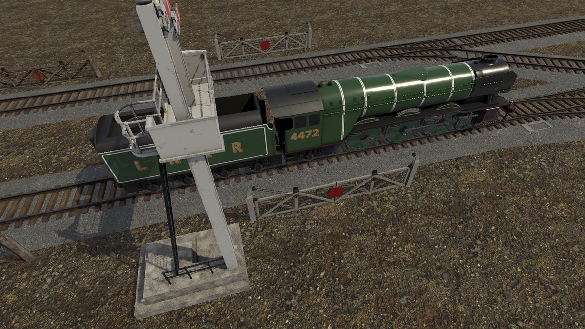 Animated Steam Train