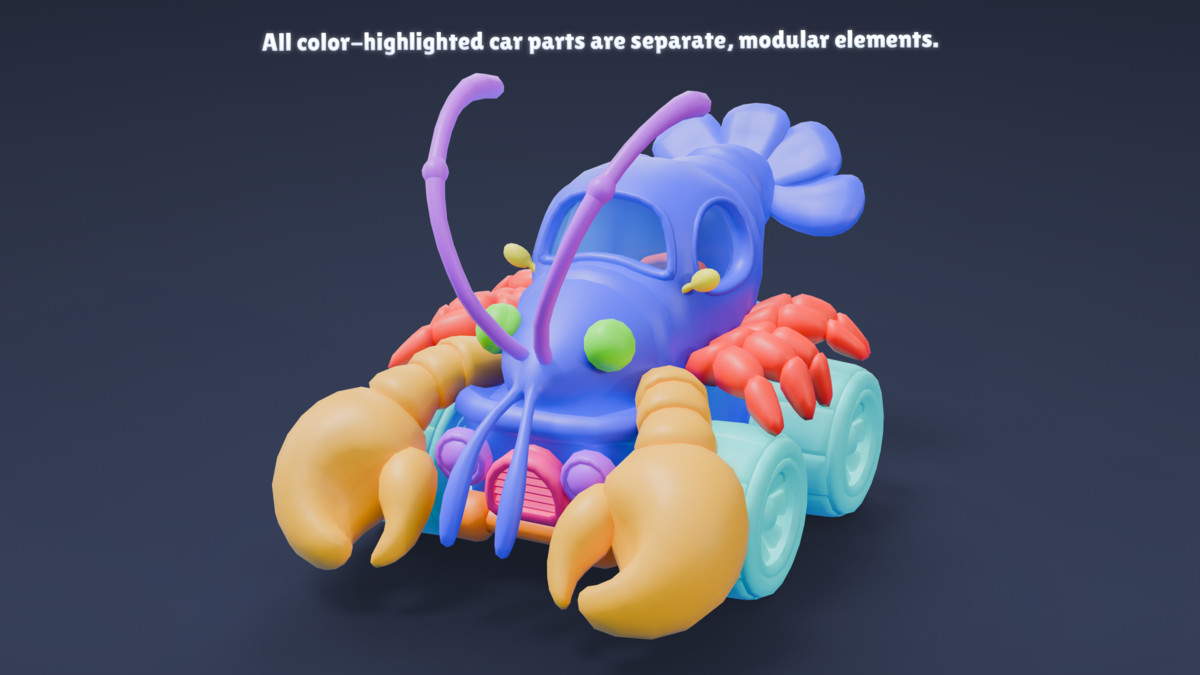 GASTRO: Modular Cars - Fish