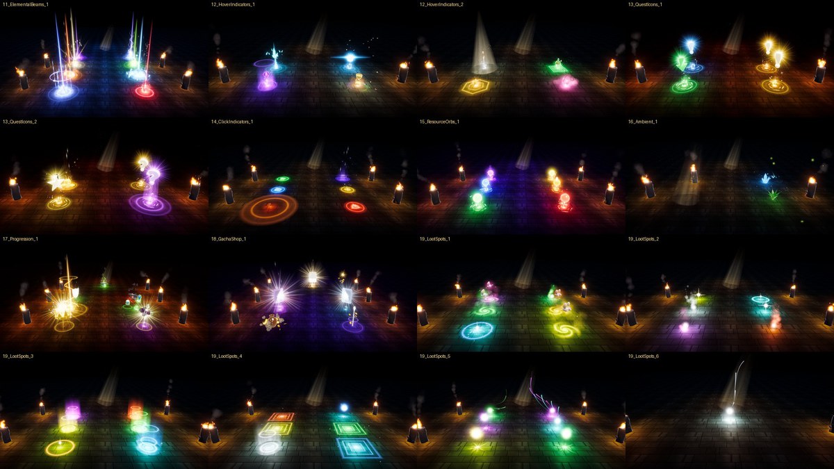 RPG Loot Feedback FX — 260+ Loot, Chest & Reward Effects