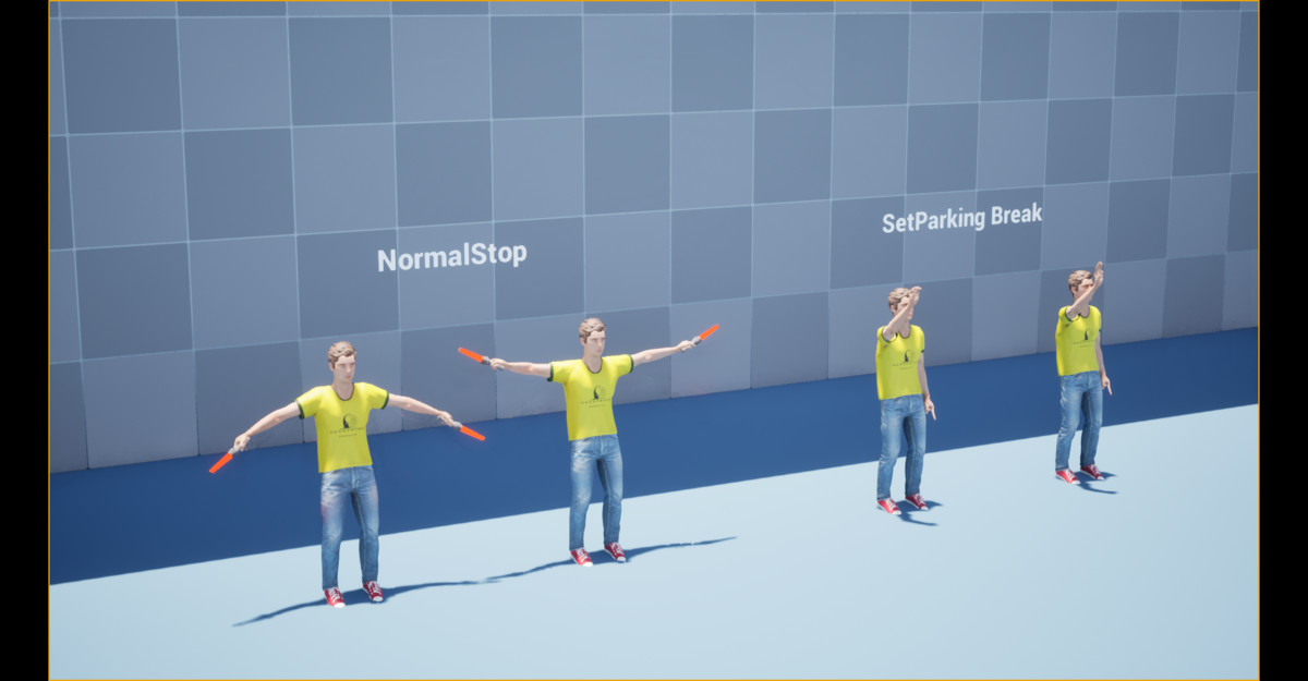 Aircraft Marshalling Animation