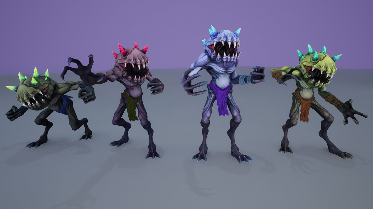 Stylized Cave Monster