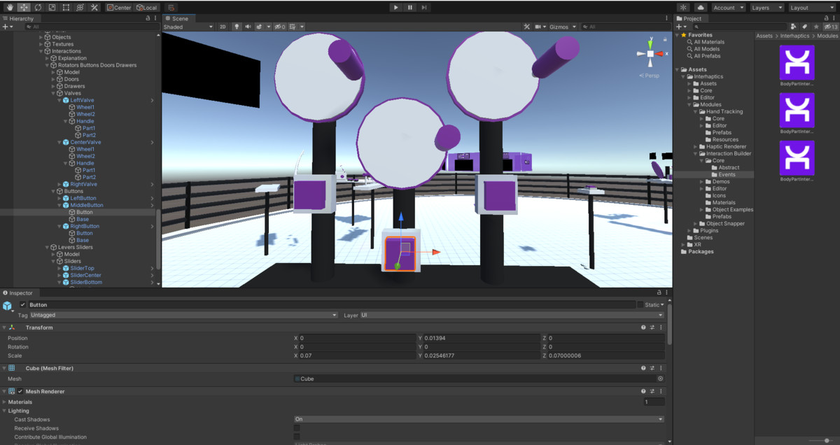 VR Interactions Essentials: By Interhaptics
