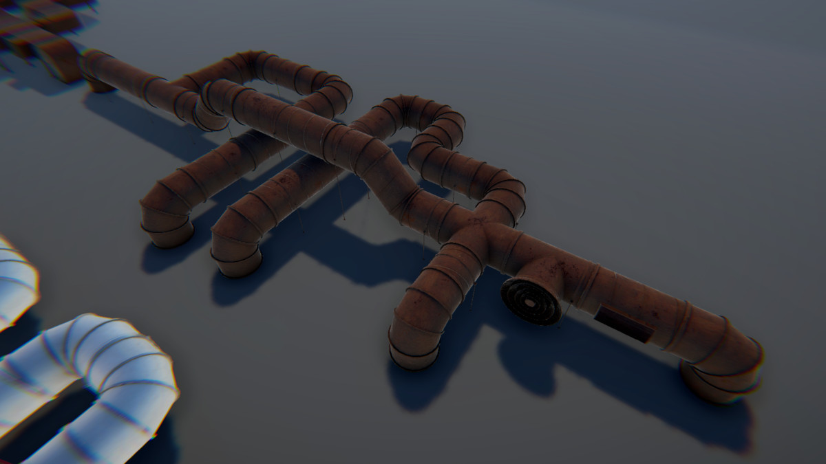 Modular Industrial Air Duct System