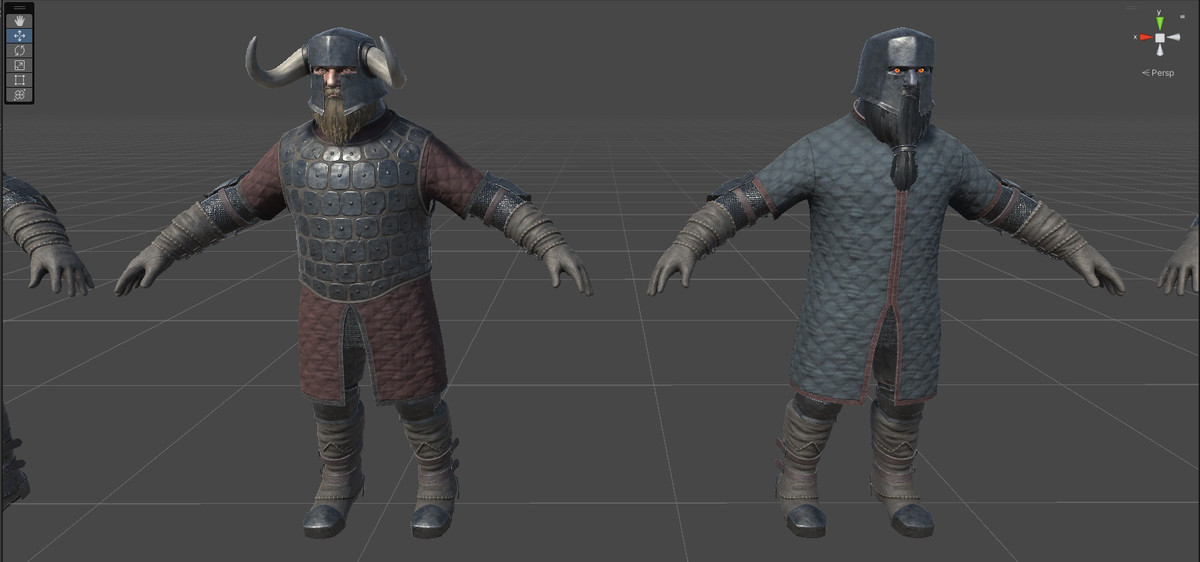 Dwarf Warrior Modular 01