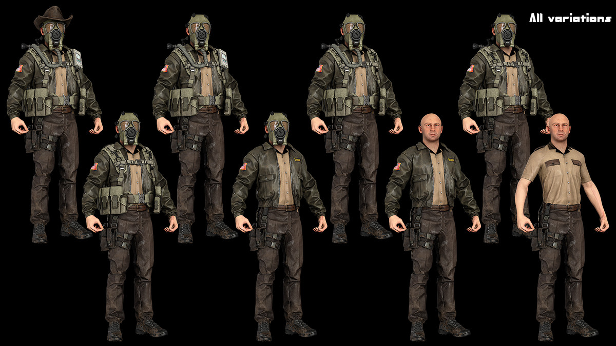 Post-Apocalyptic Sheriff Survivor modular
