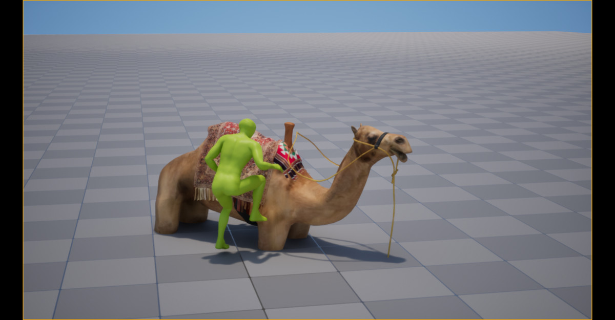 Camel Ride Animation