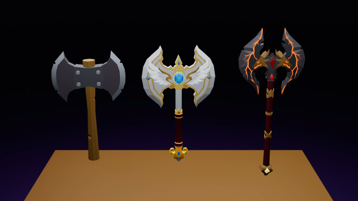 Stylized Fantasy RPG Weapon & Loot Mega Pack