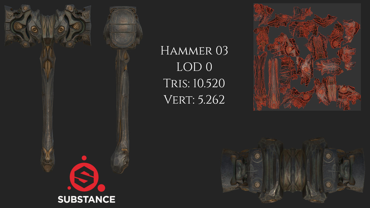 6 Massive Blacksmithing Hammers