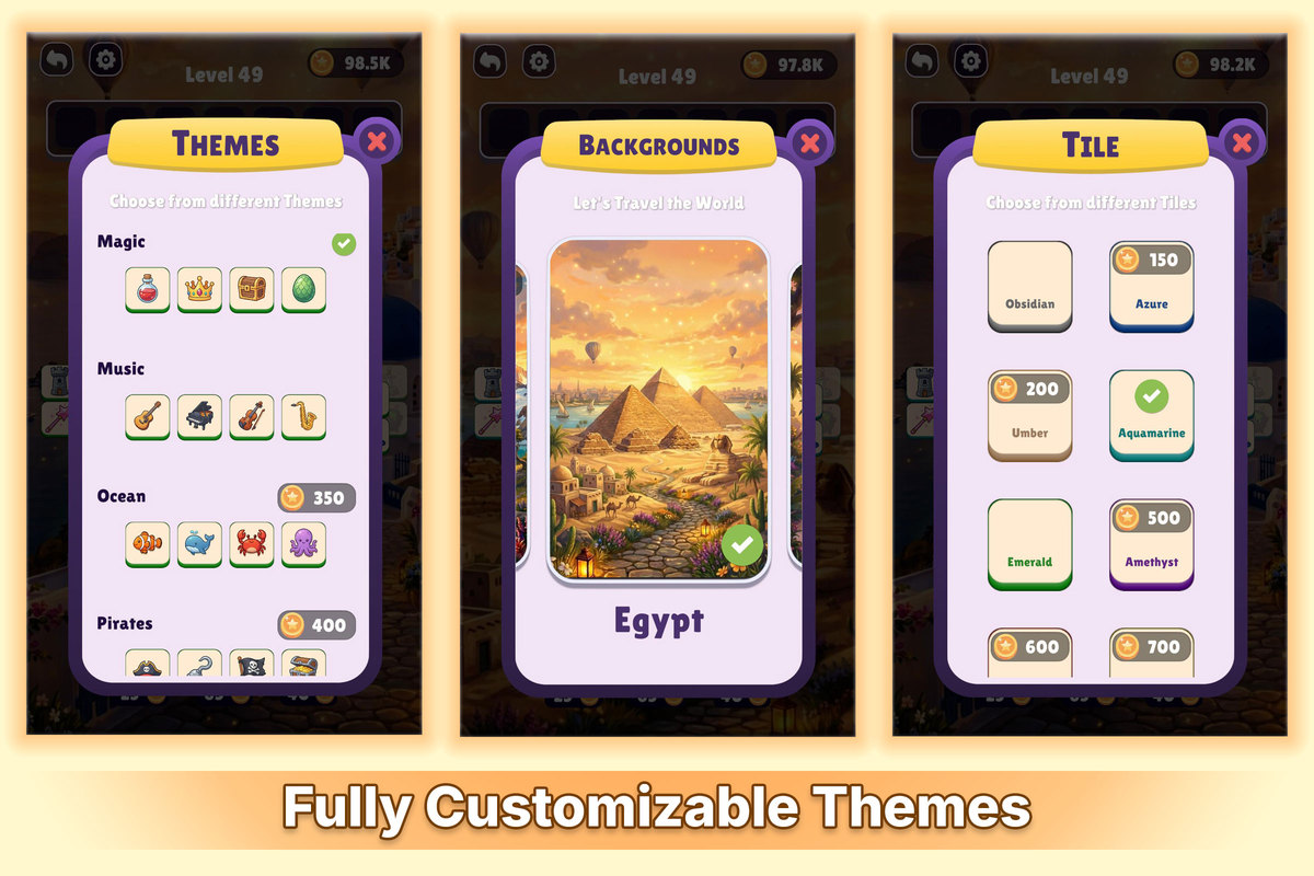 Match3Tile | Tile Match Puzzle — Complete Game Template + Editor
