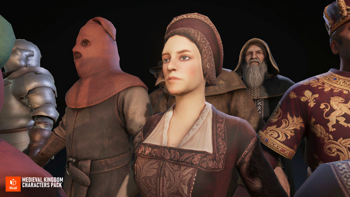 Medieval Kingdom Characters Pack