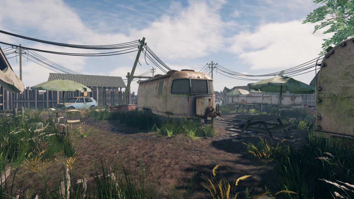 Post-Apocalyptic Trailer Park Environment