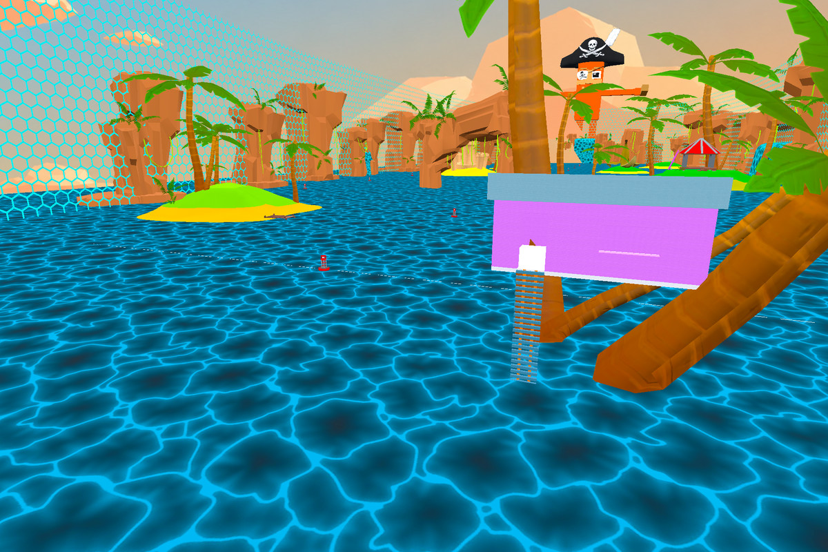 Obby Island Survival Environment Pack