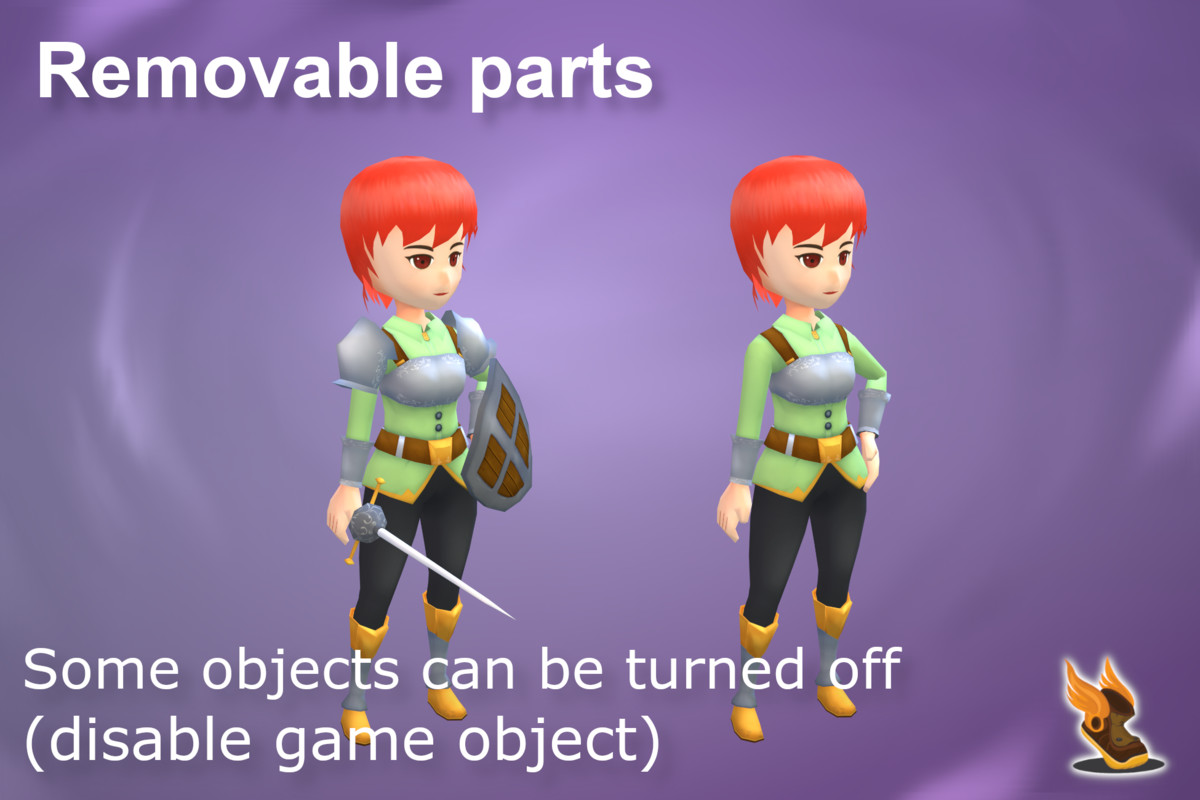 Stylized NPC - Knight Female