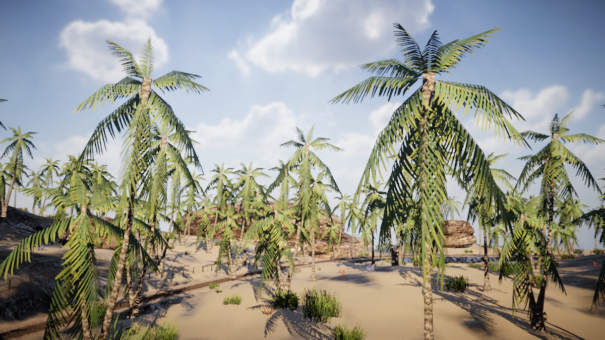 Mobile Palm Tree Bundle (for URP)