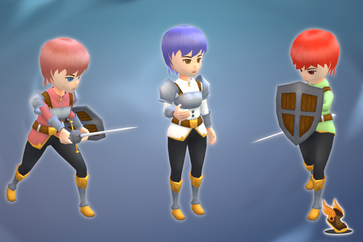 Stylized NPC - Knight Female