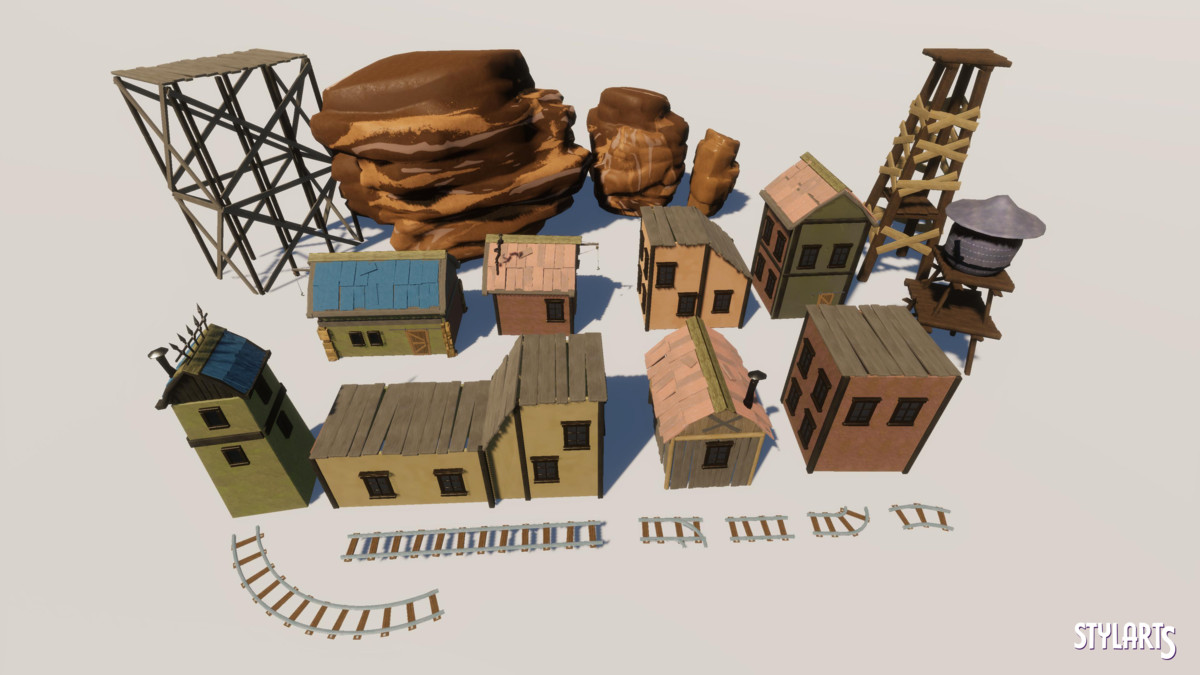 Stylized Desert House ( Stylized Desert Cave Sand ), image 15
