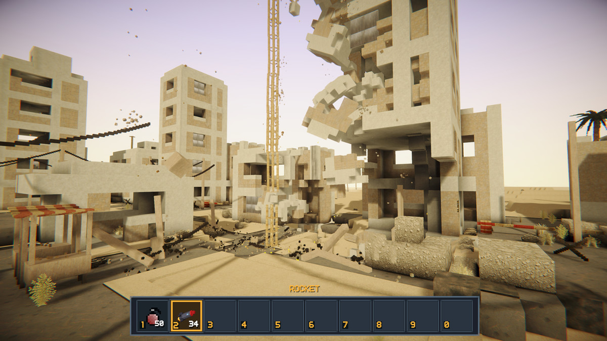 Voxel Combat Zone