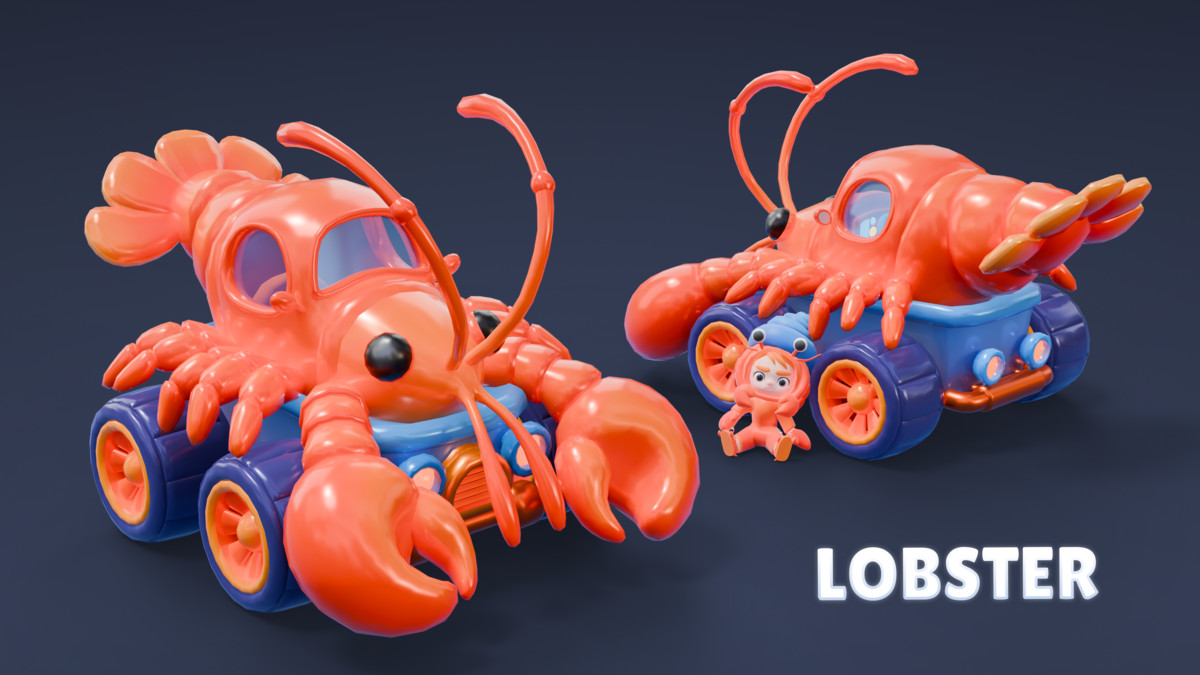 GASTRO: Modular Cars - Fish