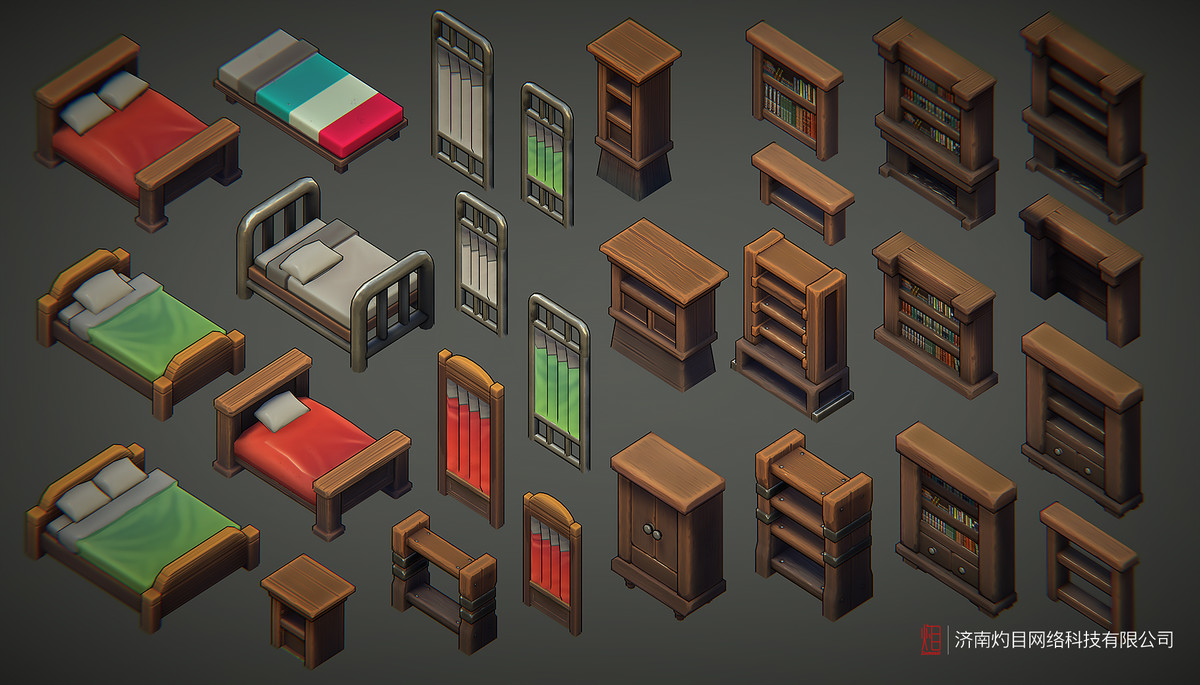 Z ! Voxel Assets - Imperial City