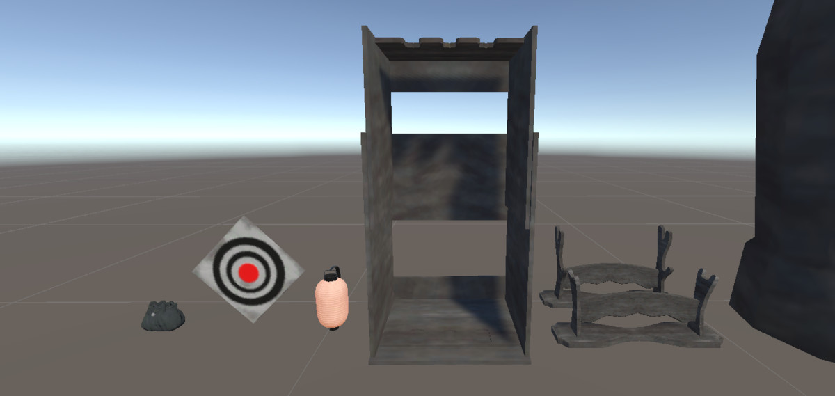 Traditional Japanese Dark Weaponry Set